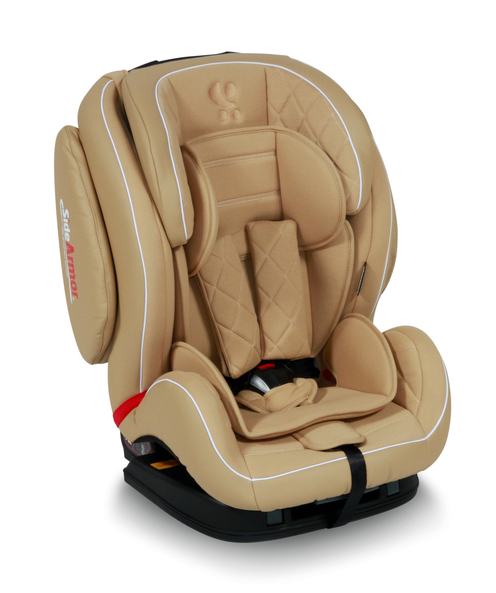 Scaun auto, Mars SPS, Isofix, 9-36 Kg, piele, Beige Leather