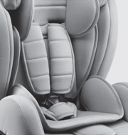 Scaun auto, Mars SPS, Isofix, 9-36 Kg, piele, Beige Leather image 2