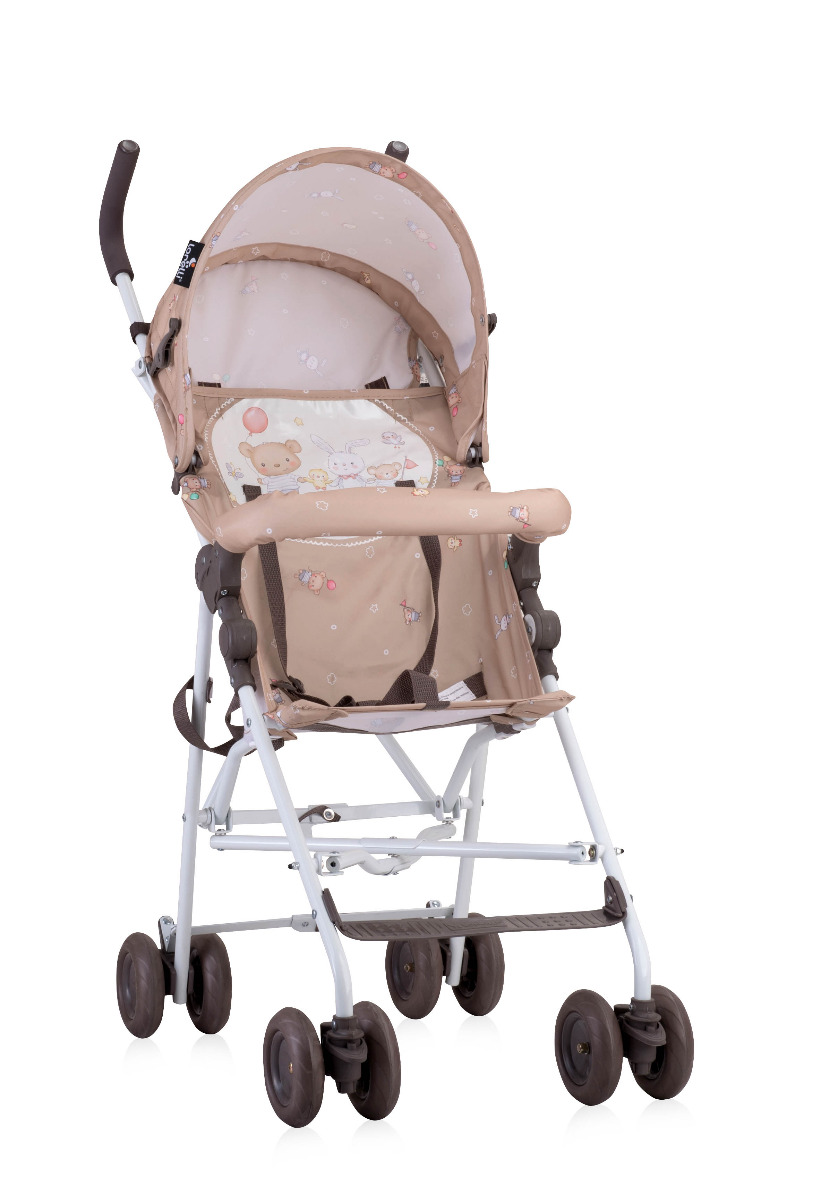 Carucior sport, Light, pliere tip umbrela, Beige Bear Party