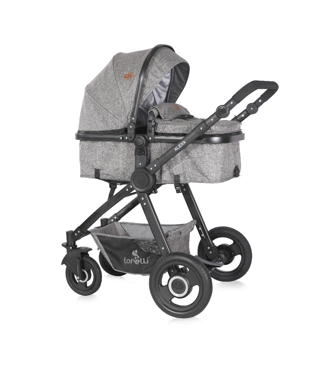 Carucior transformabil 3 in 1, Alexa, Dark Grey image 5