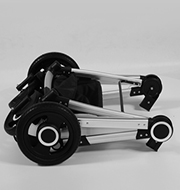Carucior Set, Alexa, cos auto inclus, cadru aluminiu, roti mari cauciuc cu camera, Grey image 7