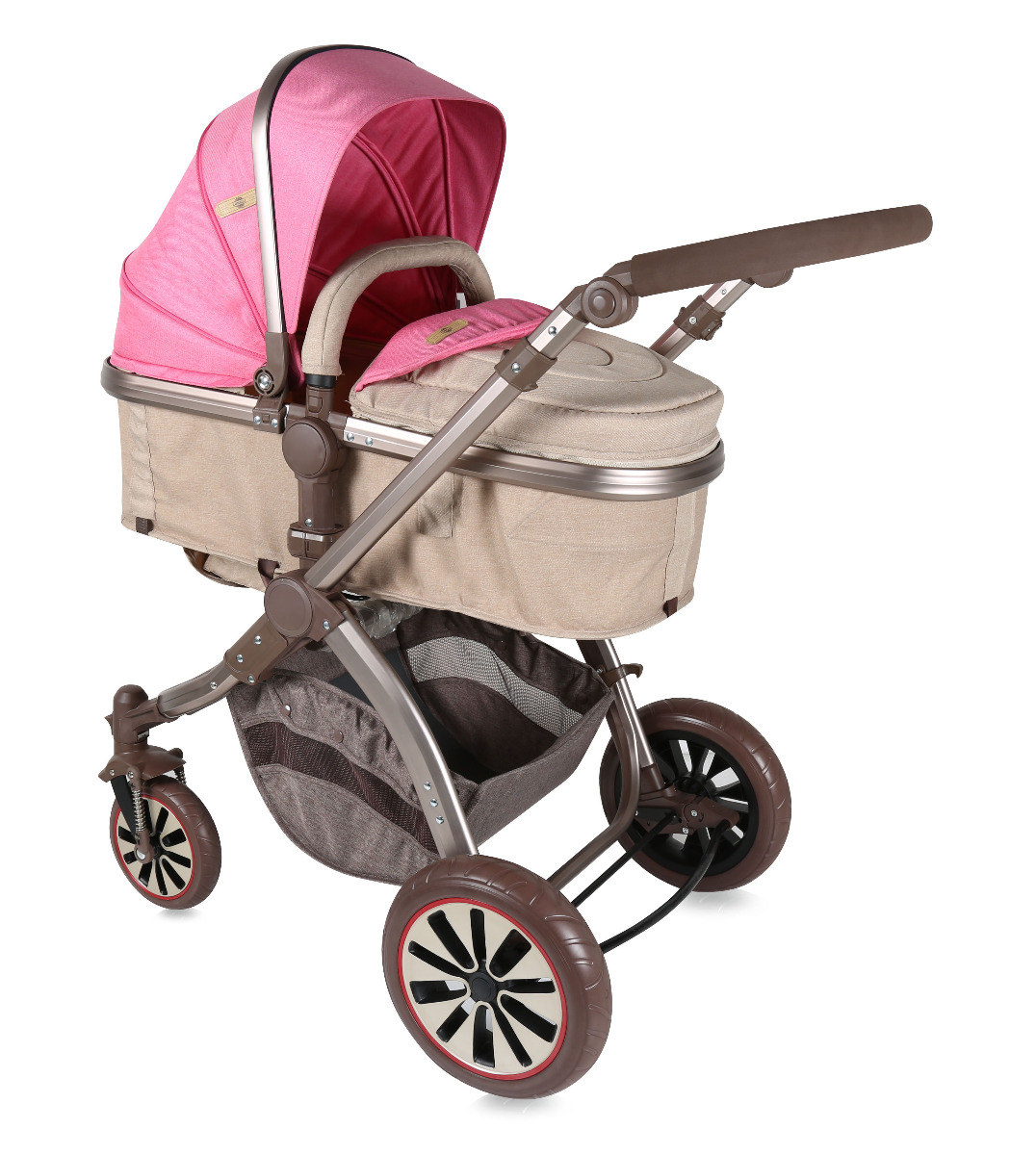 CARUCIOR SISTEM AURORA Air Wheels Rose & Beige Fashion Girl