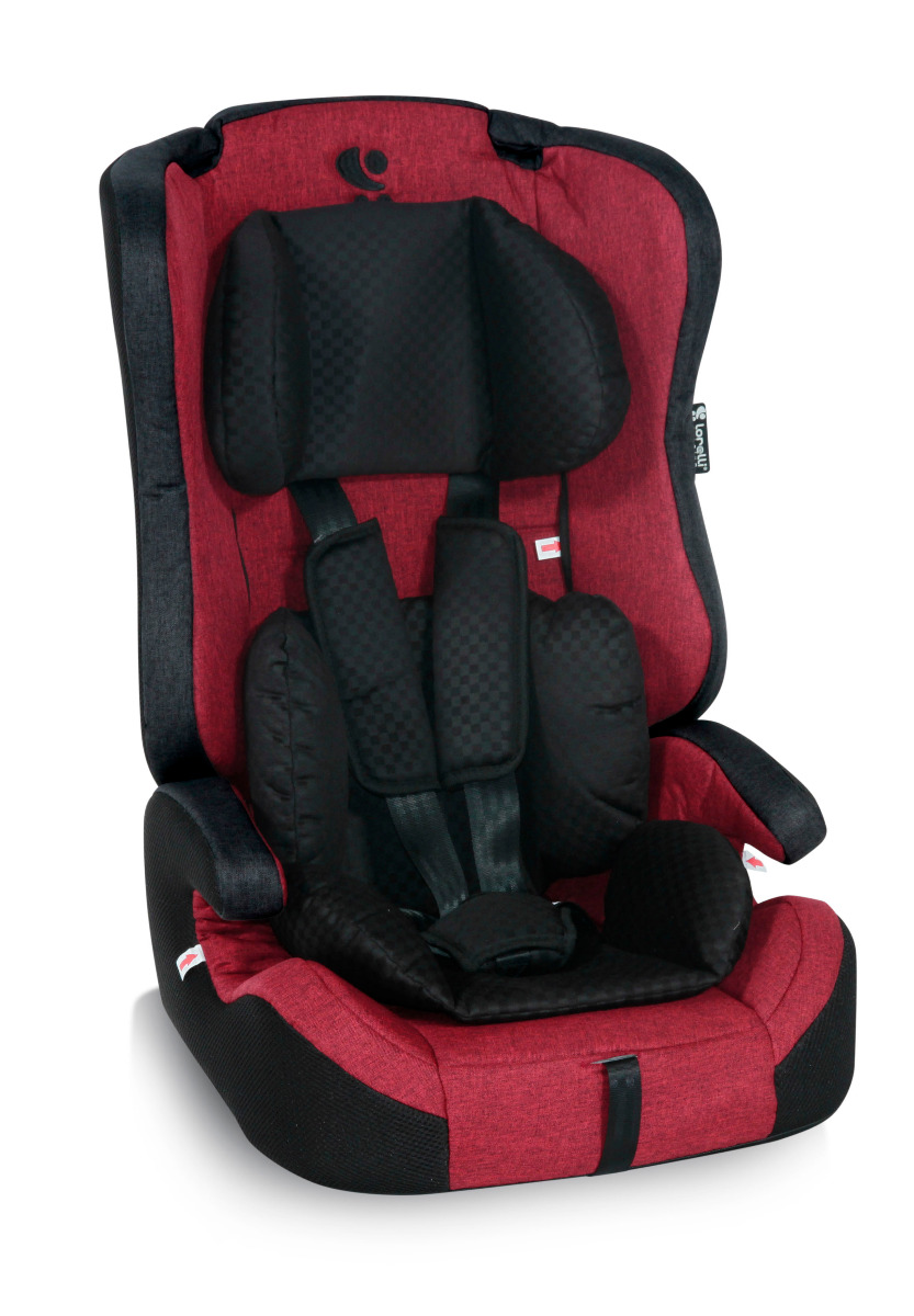 SCAUN AUTO 9-36 Kg ISOFIX MURANO Red & Black