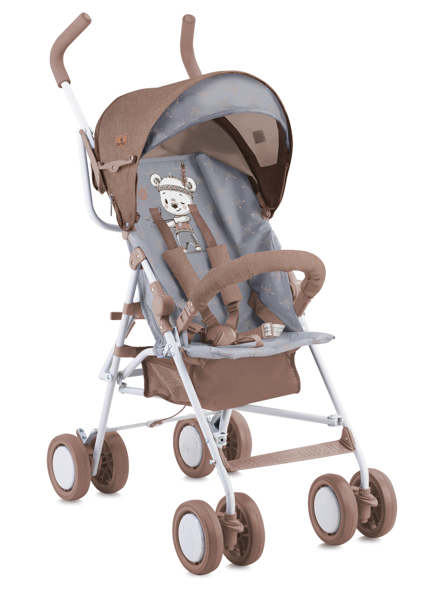 Carucior sport, Trek, pliere tip umbrela, Beige Indian Bear