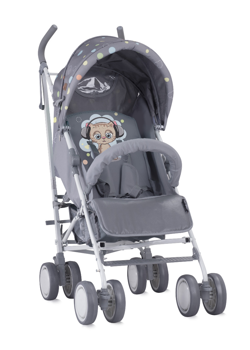 Carucior Sport, Ida, pliere tip umbrela, Grey Cute Kitten