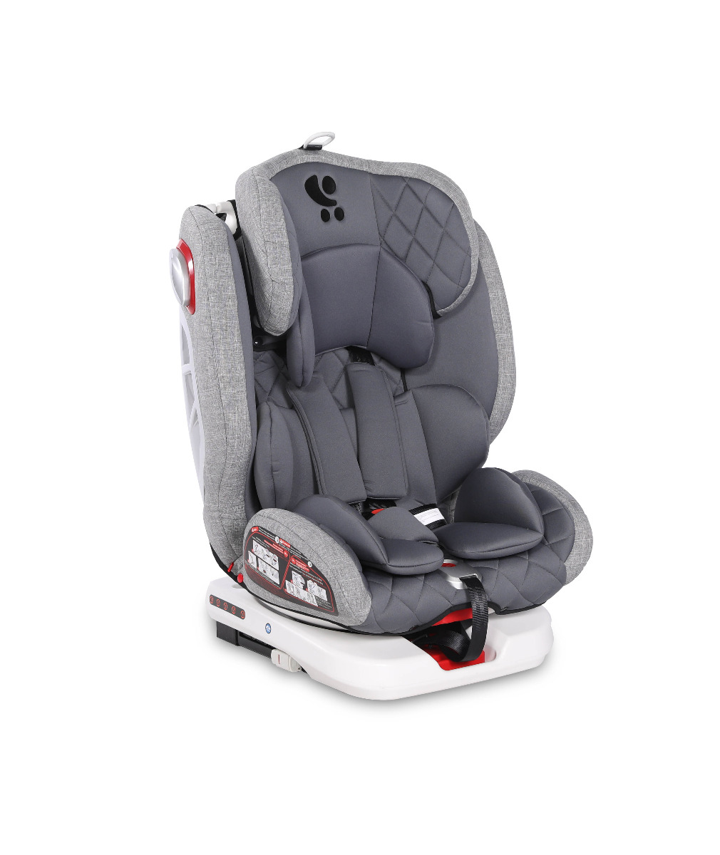 Scaun auto, Roto, Isofix, rotativ 360 grade, 0-36 Kg, Grey