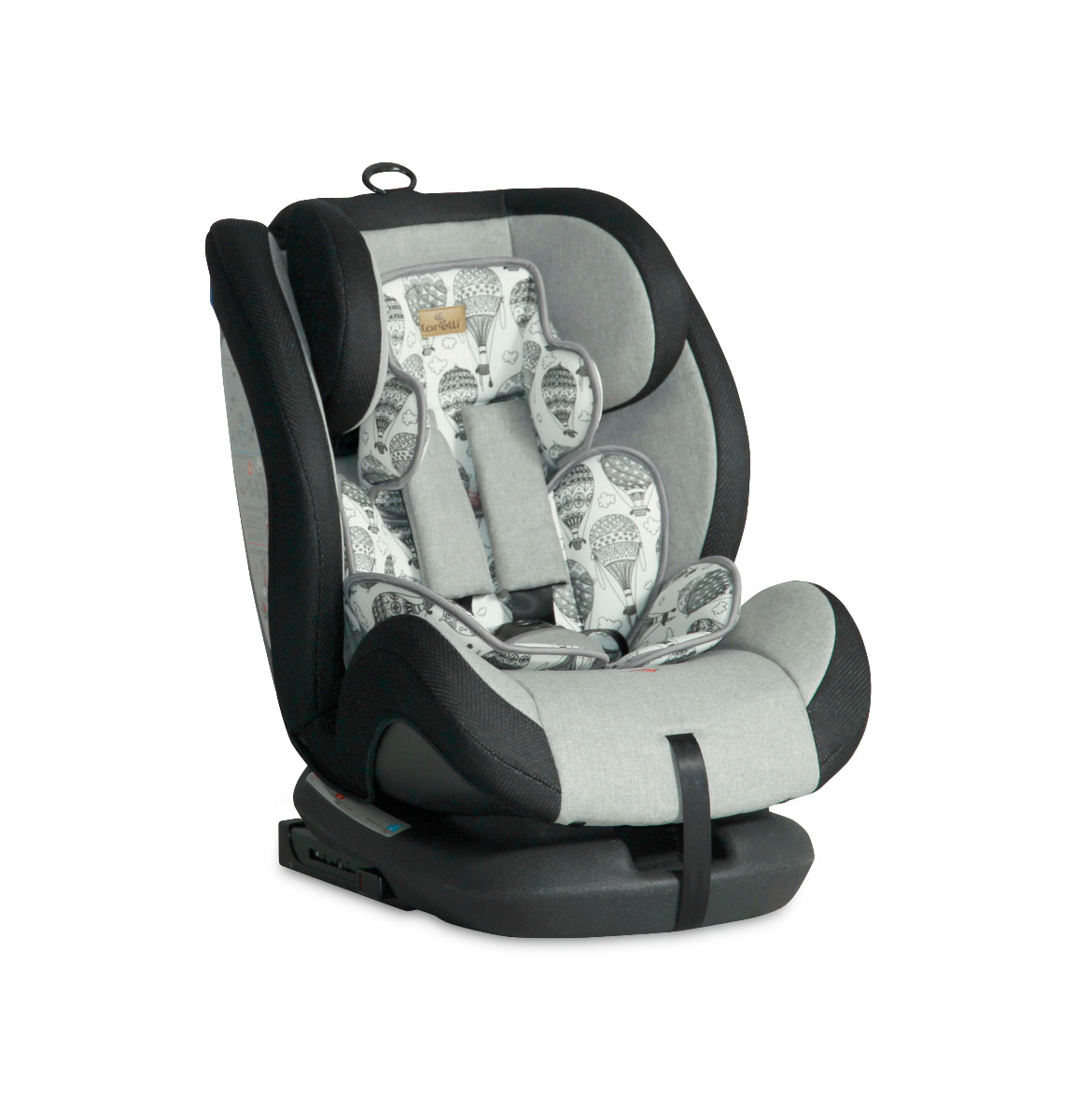Scaun auto, Rialto, Isofix, 0-36 Kg, Black & Grey