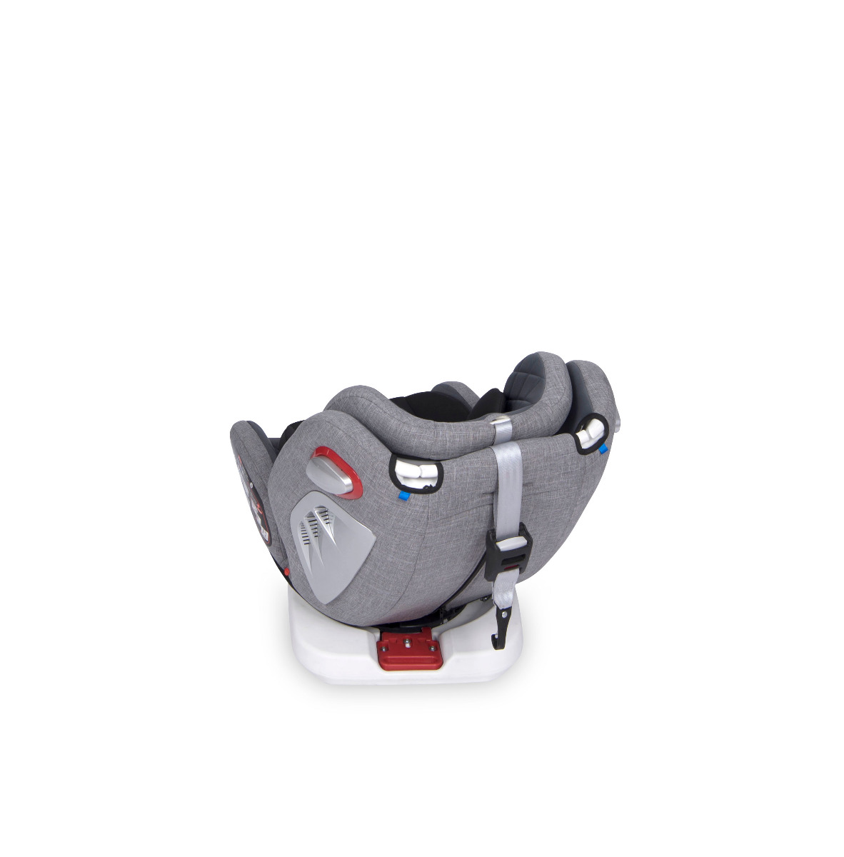 Scaun auto, Roto, Isofix, rotativ 360 grade, 0-36 Kg, Grey image 4