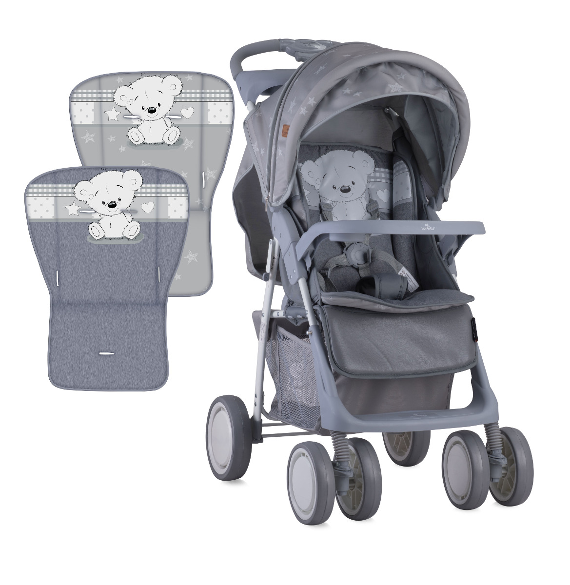 Carucior Sport, Foxy, Grey My Teddy