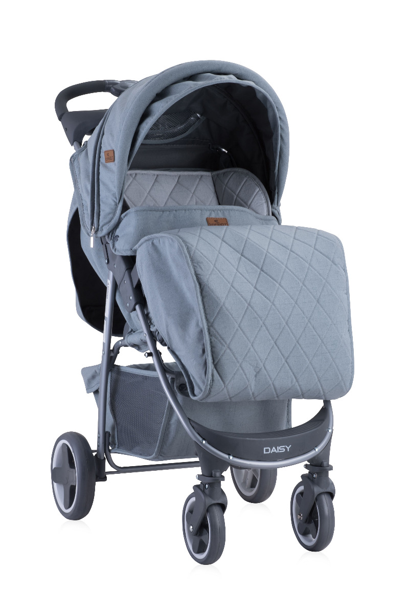 Carucior set 2 in 1, Daisy, cos auto inclus, Grey  image 2