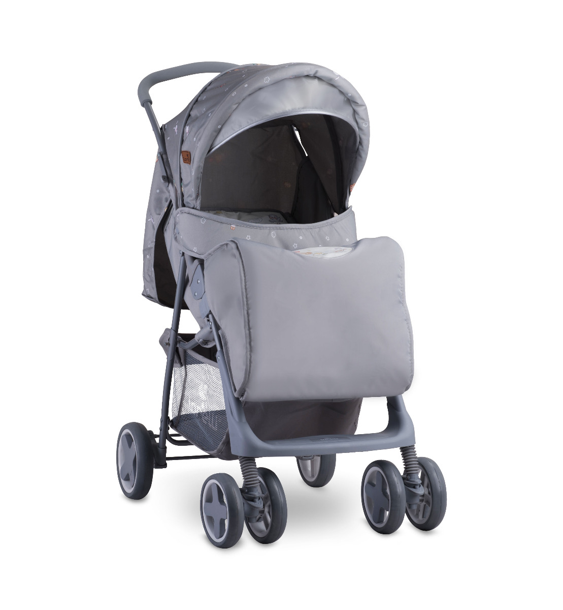 Carucior sport, Terra, cu husa de picioare, Grey Bear Party