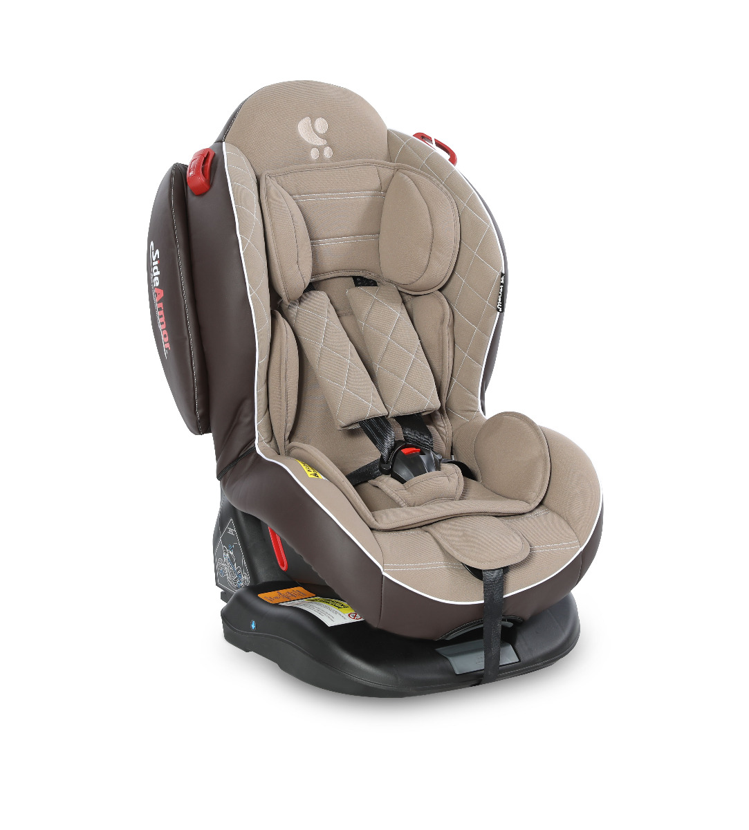 Scaun auto, Arthur, Isofix, 0-25 Kg, Piele, Brown Leather