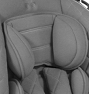 Scaun auto, Arthur, Isofix, 0-25 Kg, Piele, Grey Leather image 1