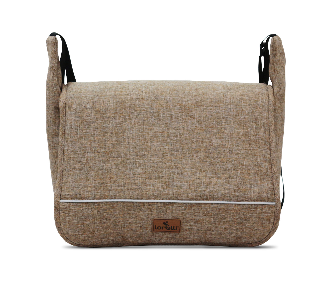 Carucior transformabil 3 in 1, Alba, cos auto inclus, roti cauciuc, Dark Beige image 2