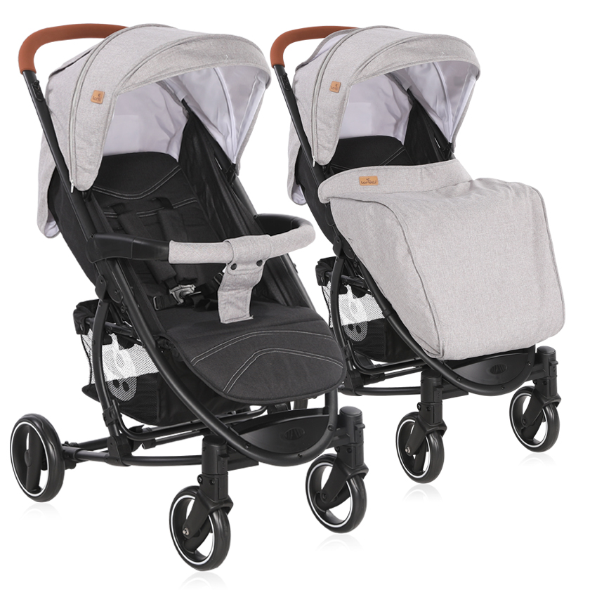 Carucior pentru nou-nascut, S 300, Grey & Black