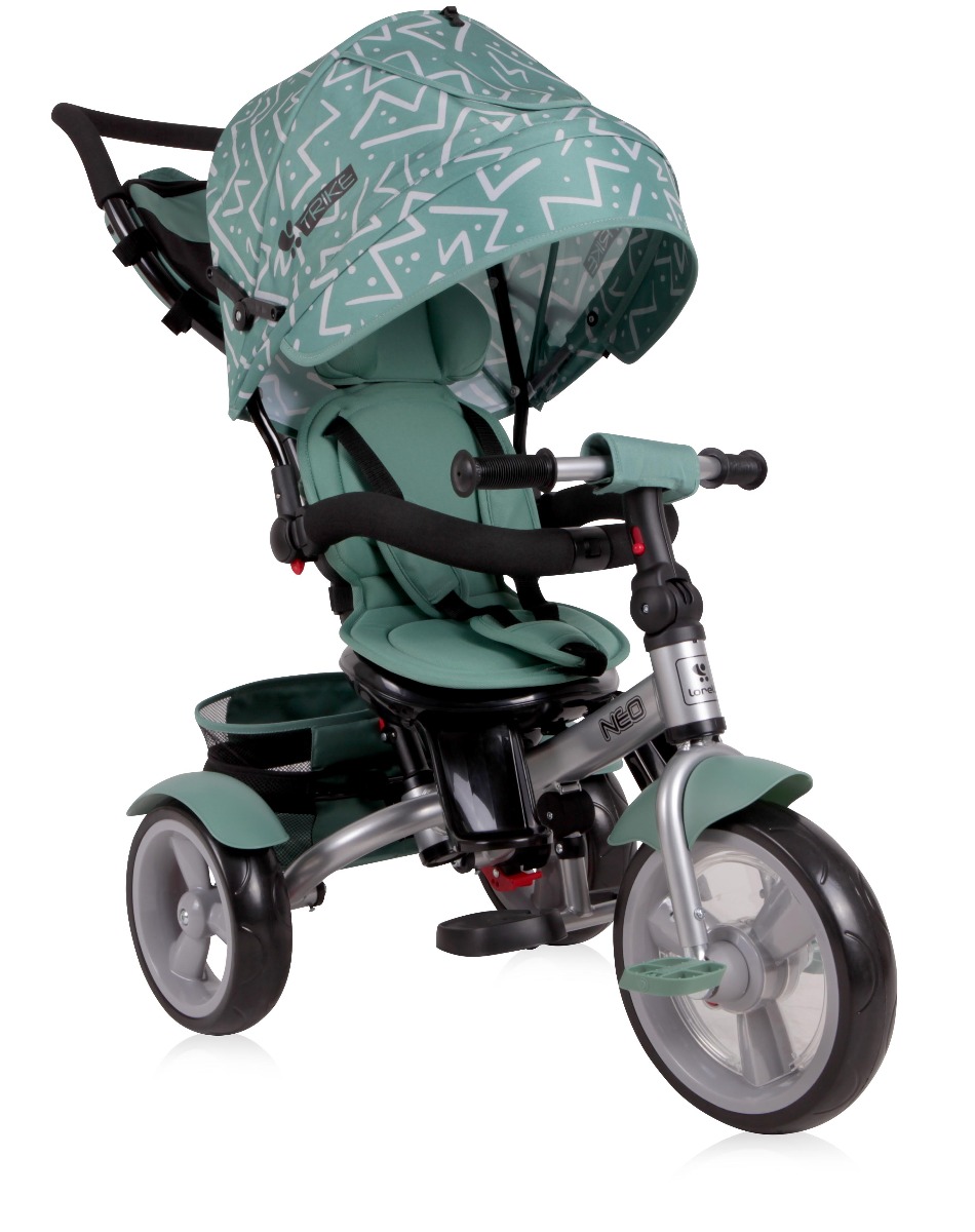 Tricicleta multifunctionala 4in1, Neo, Green Lines
