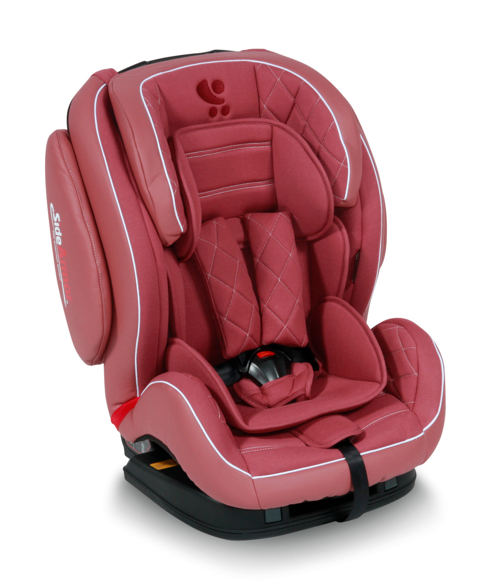 Scaun auto, Mars SPS, Isofix, 9-36 Kg, piele, Rose Leather