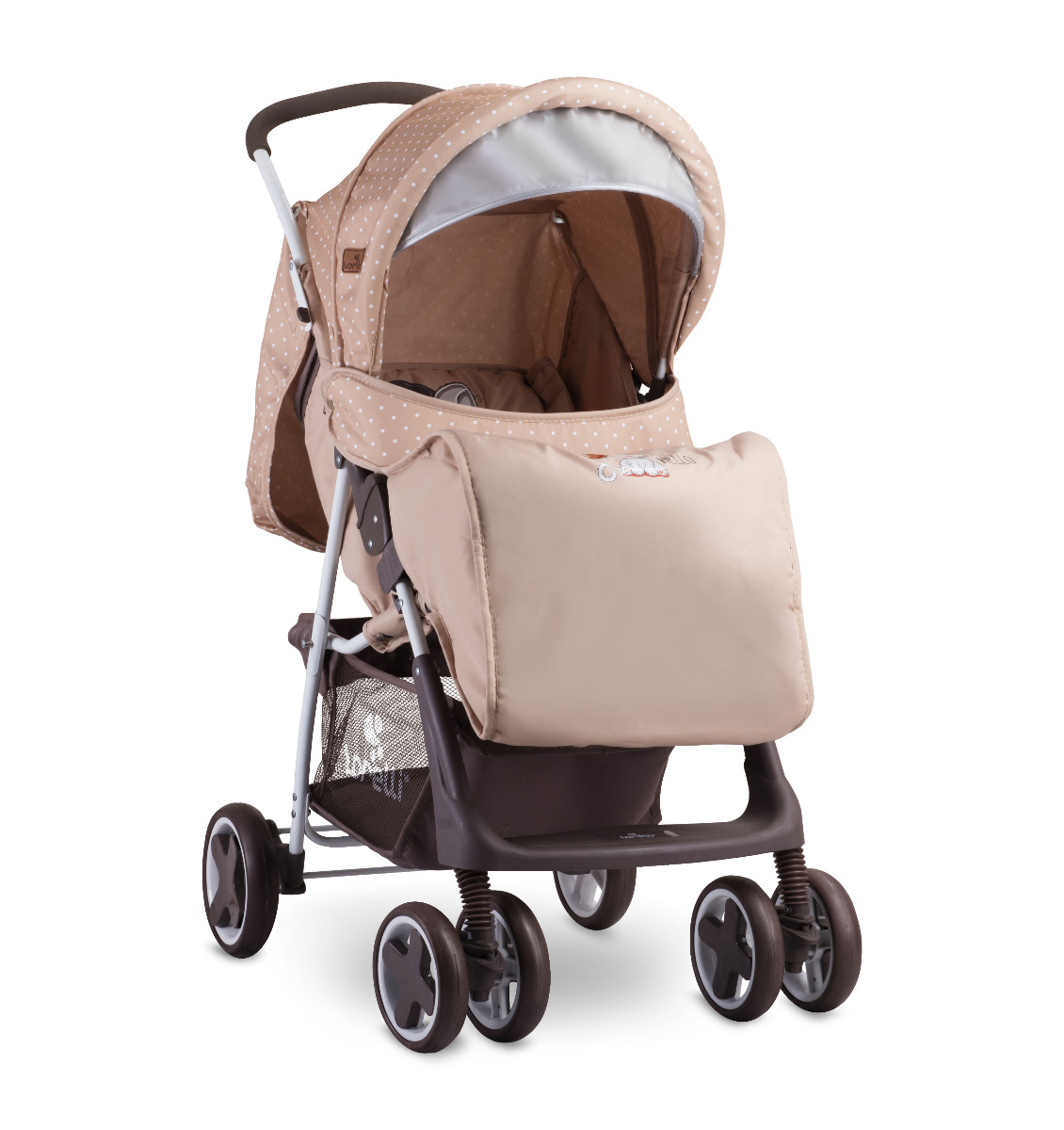 Carucior sport, Terra, cu husa de picioare, Beige Cool Cat