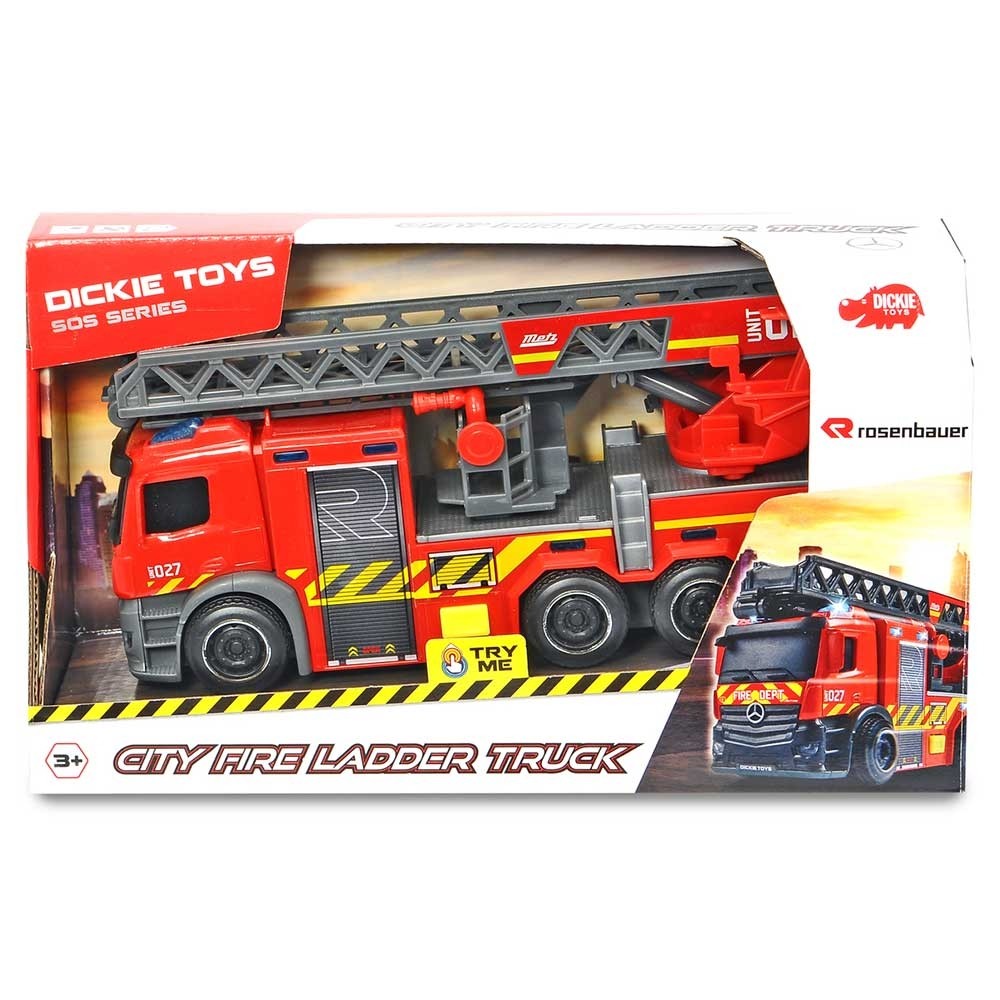 Masina de pompieri Dickie Toys Mercedes-Benz City Fire Ladder