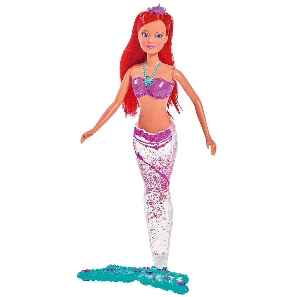 Papusa Simba Steffi Love Light & Glitter Mermaid 34 cm image 5