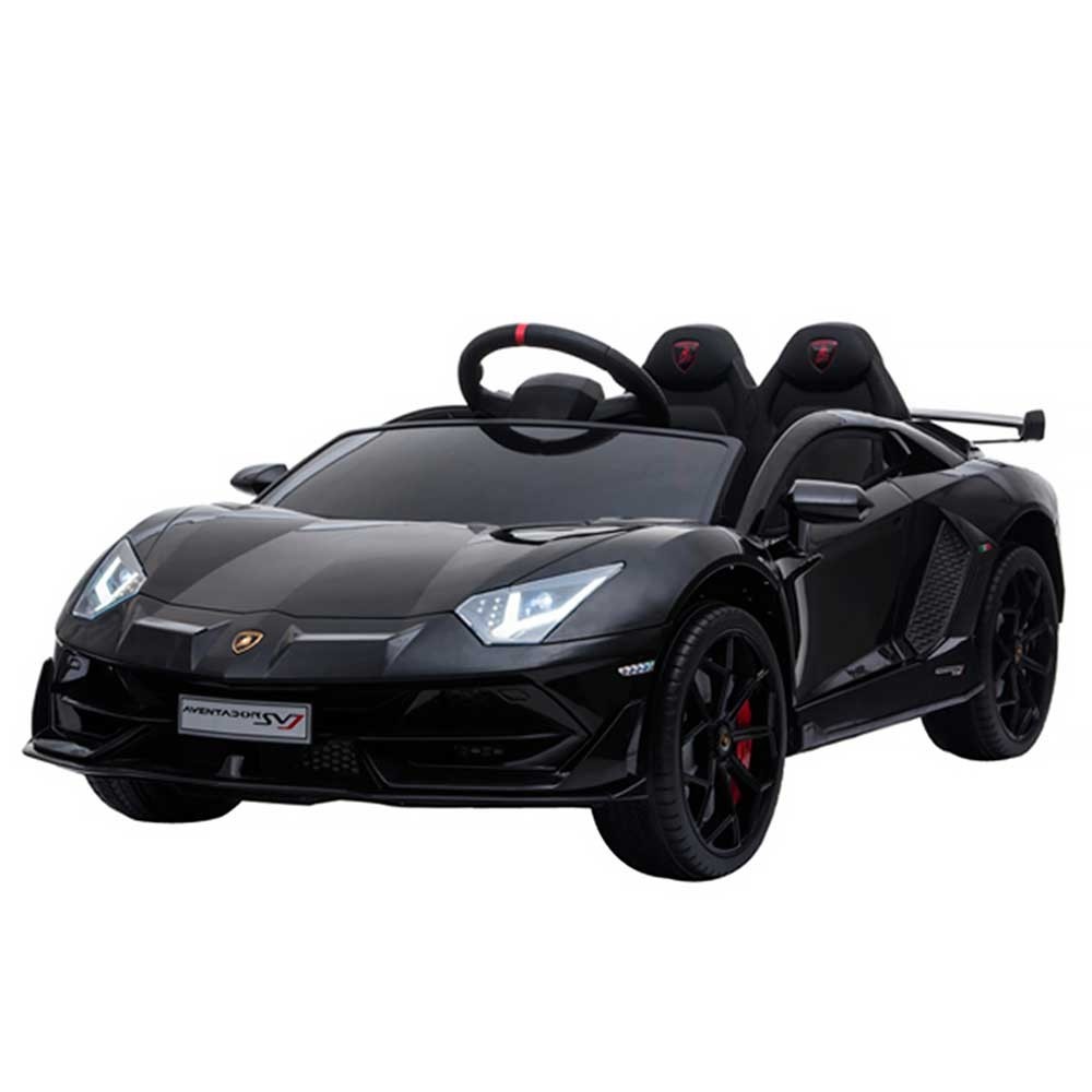 Masinuta electrica Chipolino Lamborghini Aventador SVJ black cu roti EVA image 6