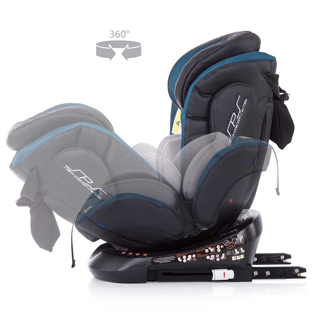 Scaun auto Chipolino Twist 0-36 kg ocean cu sistem Isofix