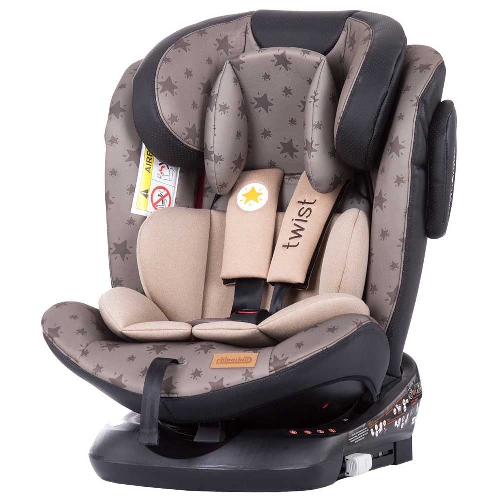 Scaun auto Chipolino Twist 0-36 kg mocca cu sistem Isofix image 6