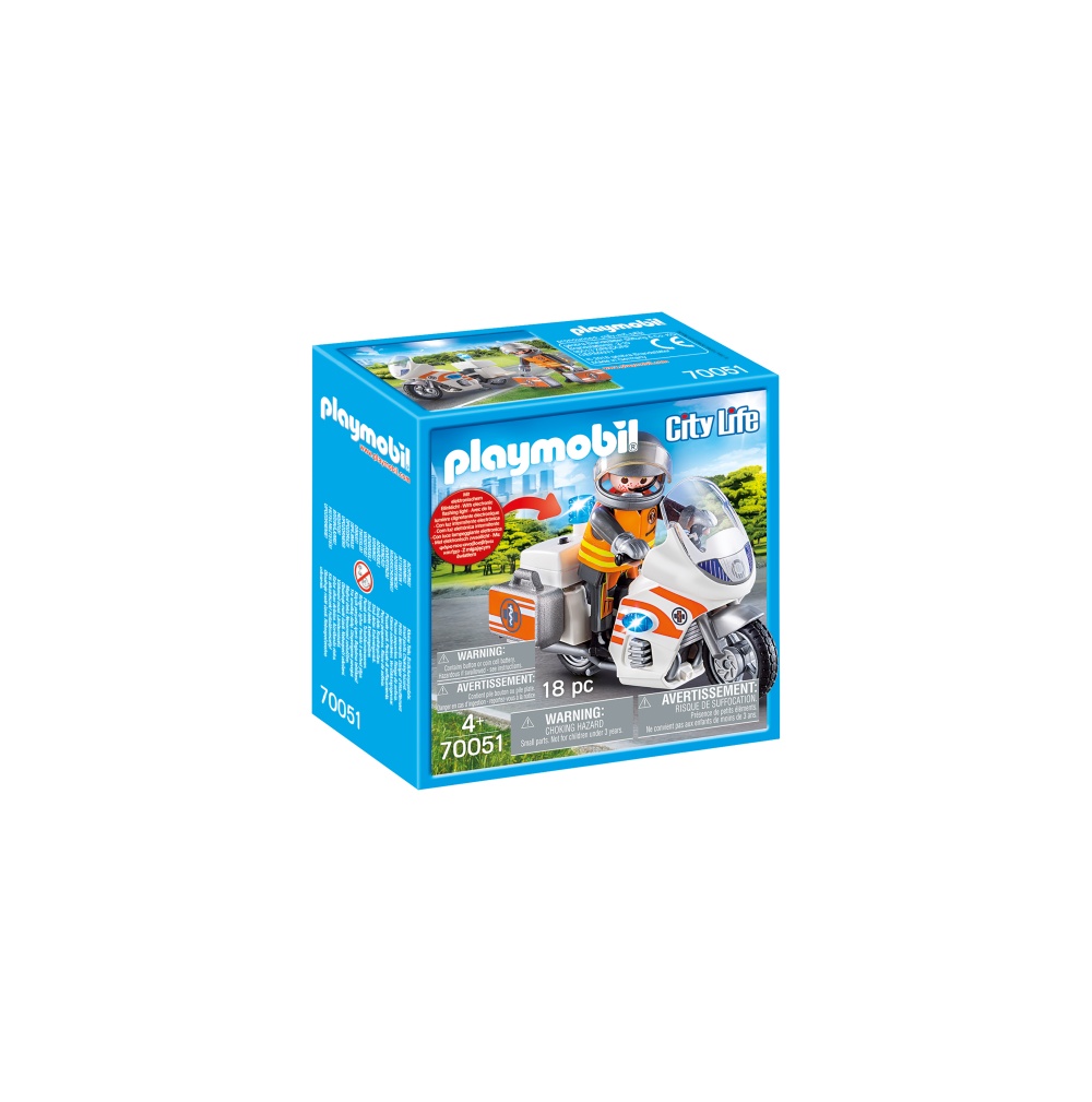 MOTOCICLETA DE URGENTA CU LUMINI image 2