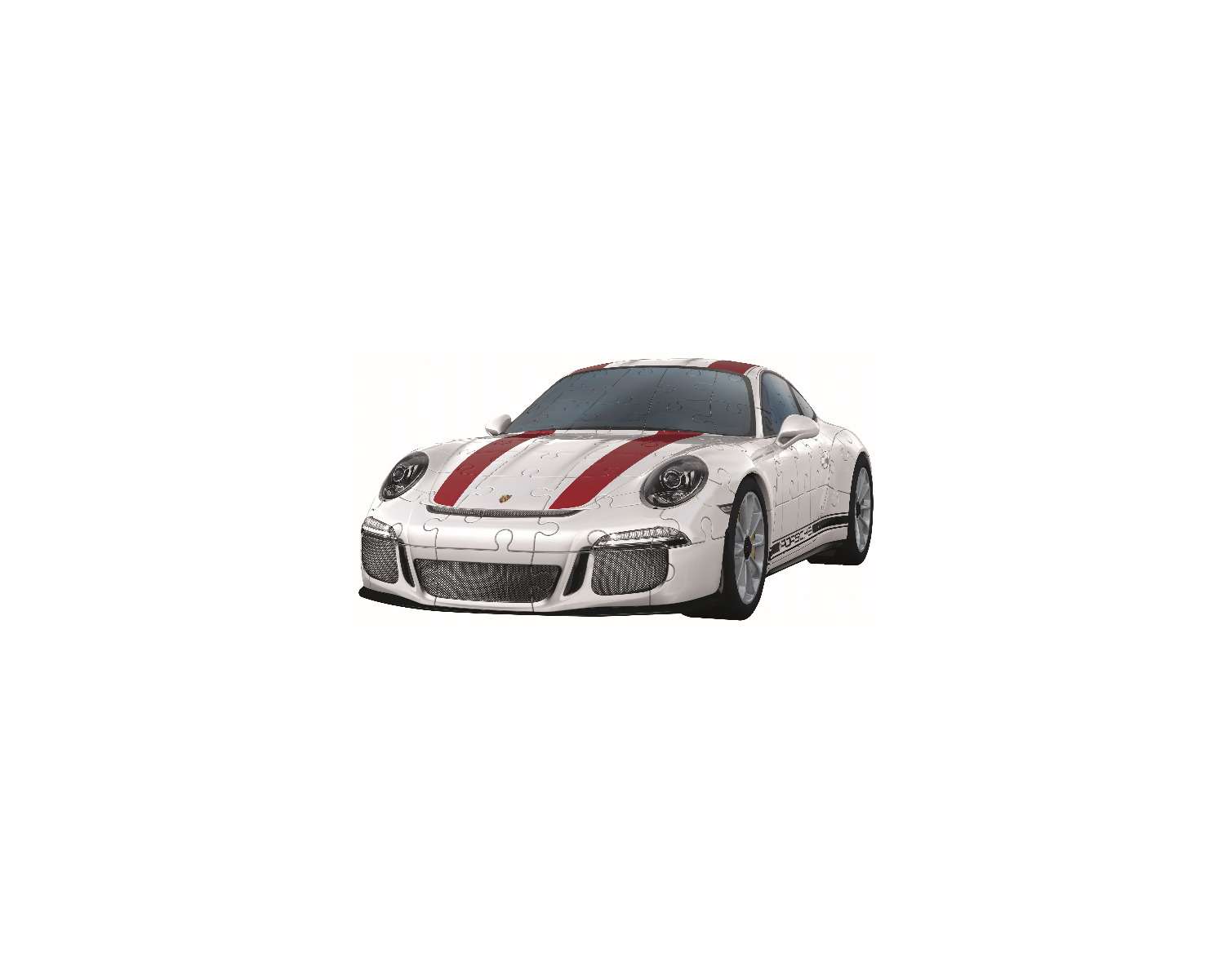 PUZZLE 3D PORSCHE 911R, 108 PIESE