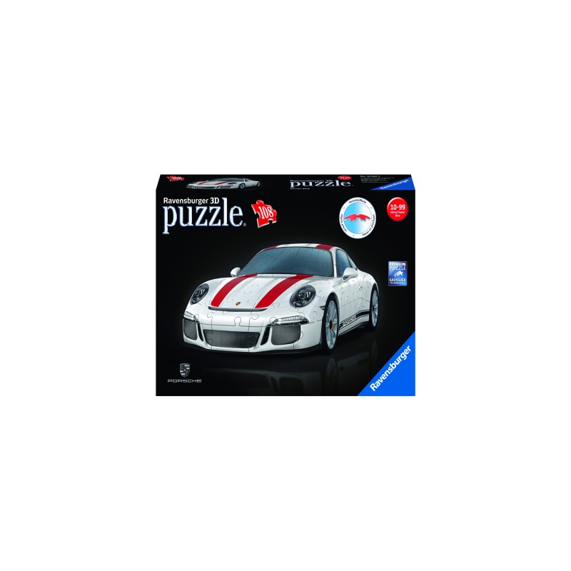 PUZZLE 3D PORSCHE 911R, 108 PIESE image 1