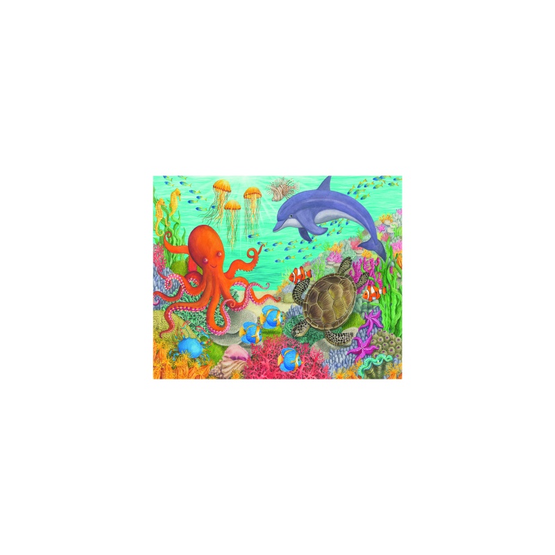 PUZZLE ANIMALE DIN OCEAN, 35 PIESE