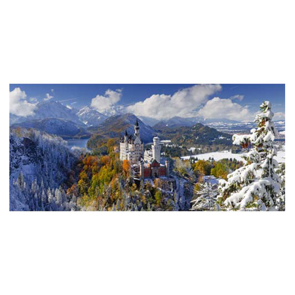 Puzzle Castelul Neuschwanstein, 2000 Piese