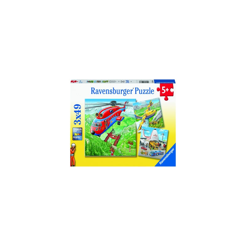 PUZZLE DEASUPRA NORILOR, 3x49 PIESE image 2