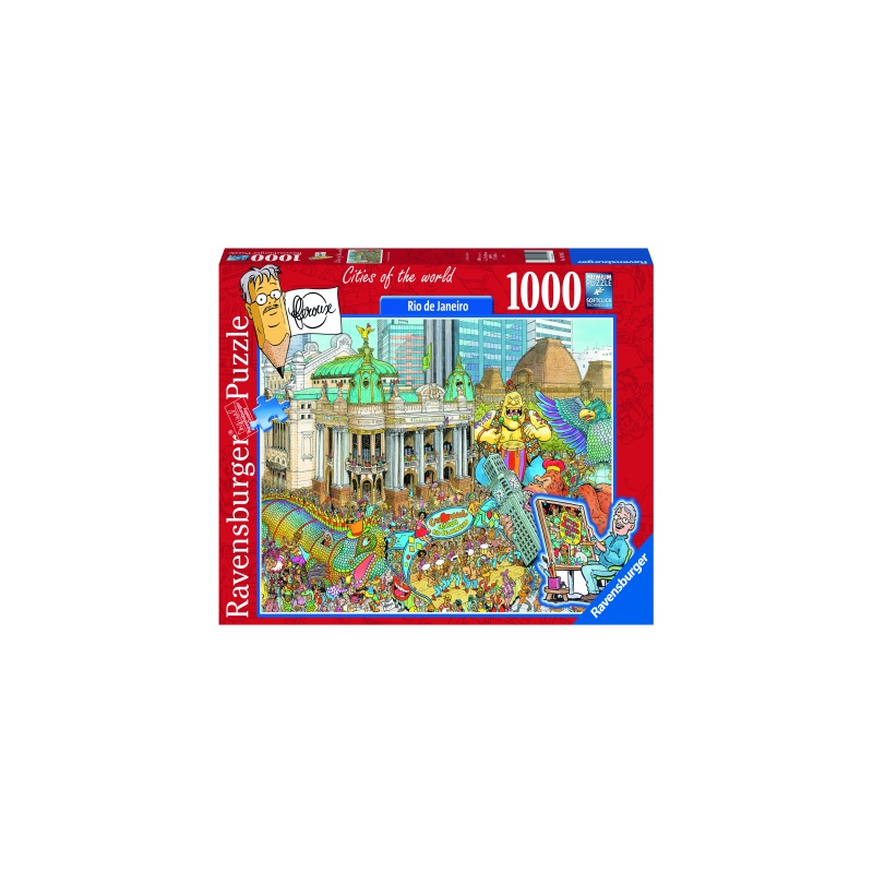 Puzzle Fleroux Rio de Janeiro, 1000 piese image 1