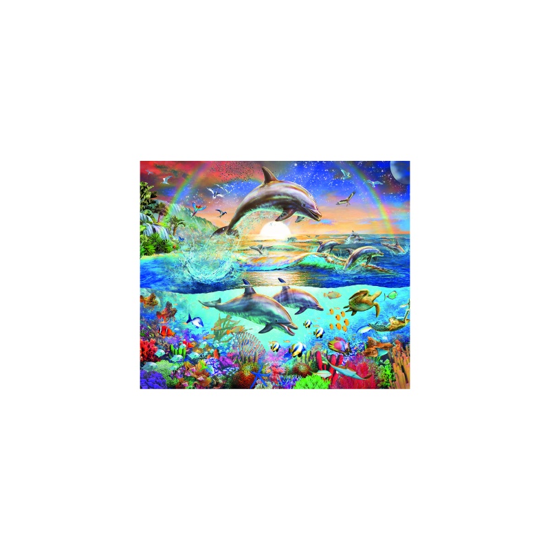 PUZZLE PARADISUL DELFINILOR, 300 PIESE