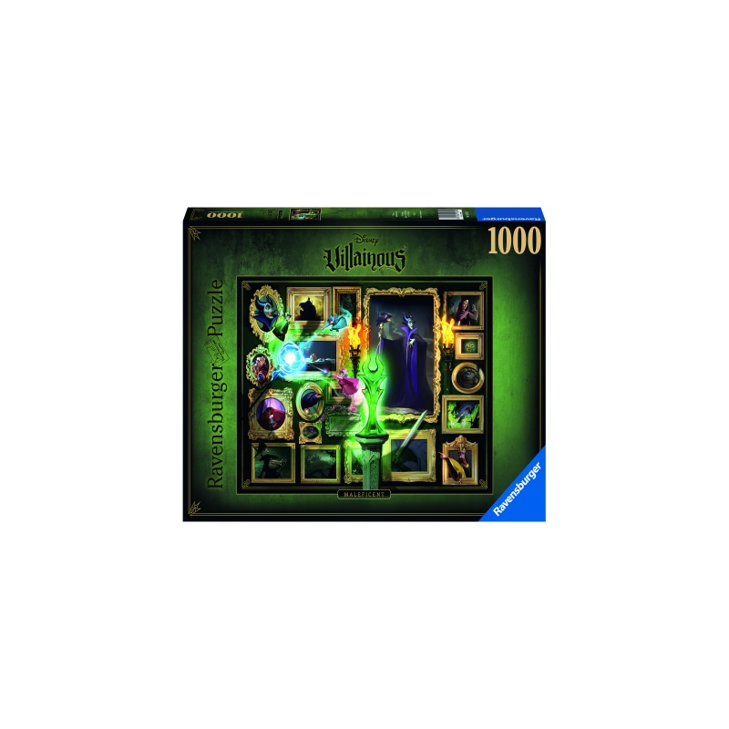 PUZZLE VILLAINOUS MALIFICENT, 1000 PIESE image 1