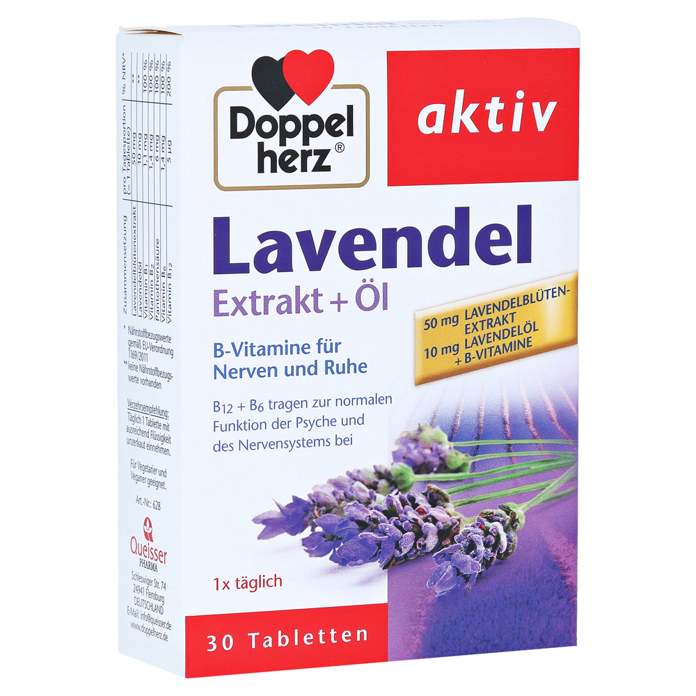 Doppelherz Extract de lavandă + ulei