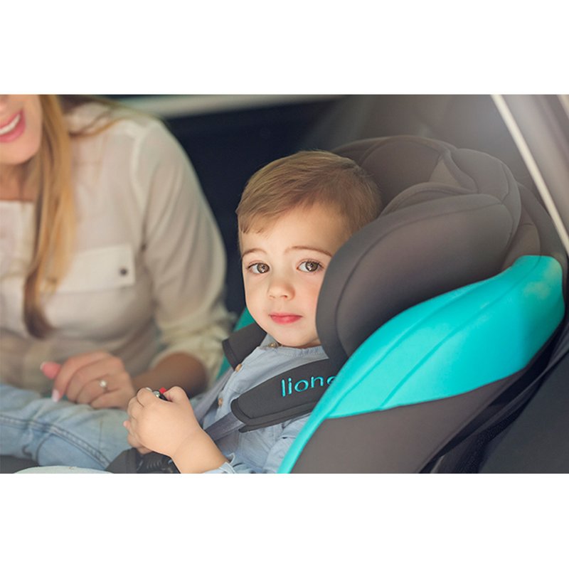 Lionelo - Scaun auto Sander, cu prindere Isofix pe ambele parti, 0-36 kg, Turquoise image 10