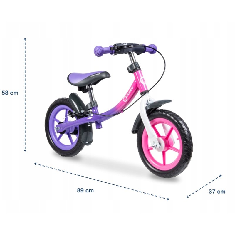 Lionelo - Bicicleta fara pedale Dan Plus Pink Chameleon image 15