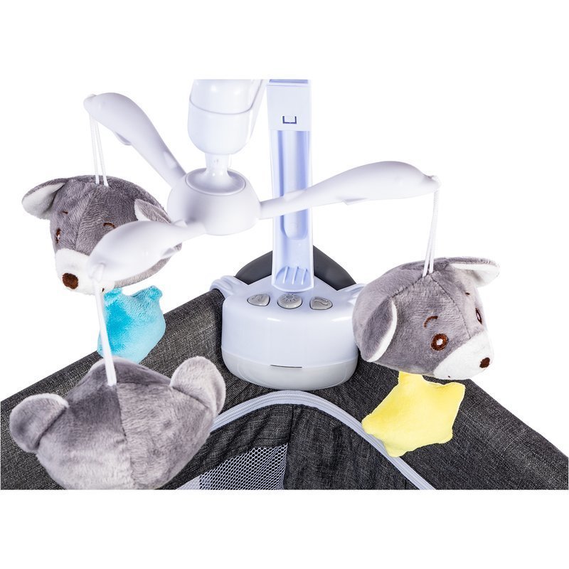 Lionelo - Patut pliant Simon, Grey image 11