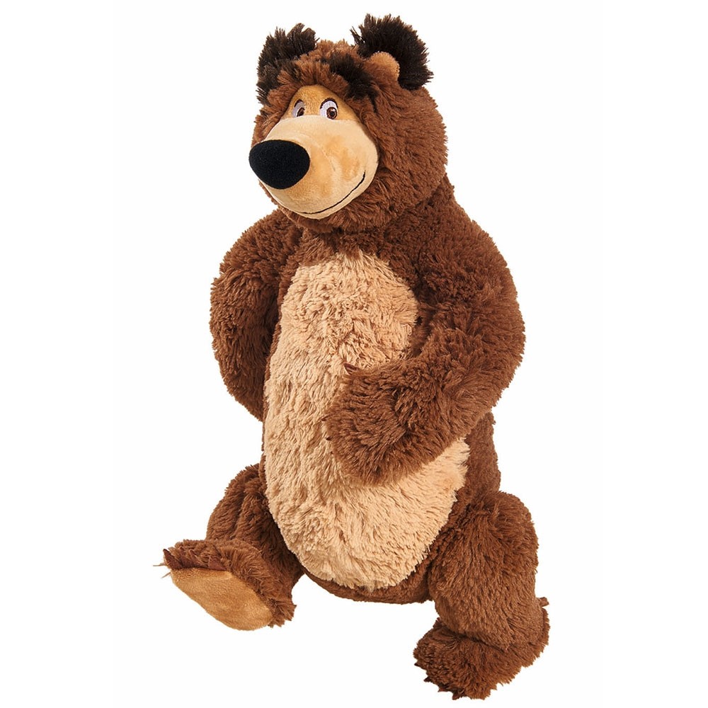 Jucarie de plus Simba Masha and the Bear, Bean Bag Bear 43 cm image 1