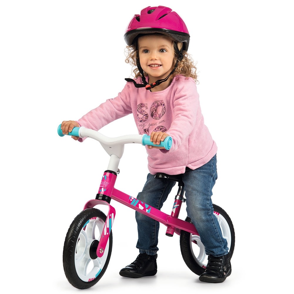 Bicicleta fara pedale Smoby First Bike pink image 1