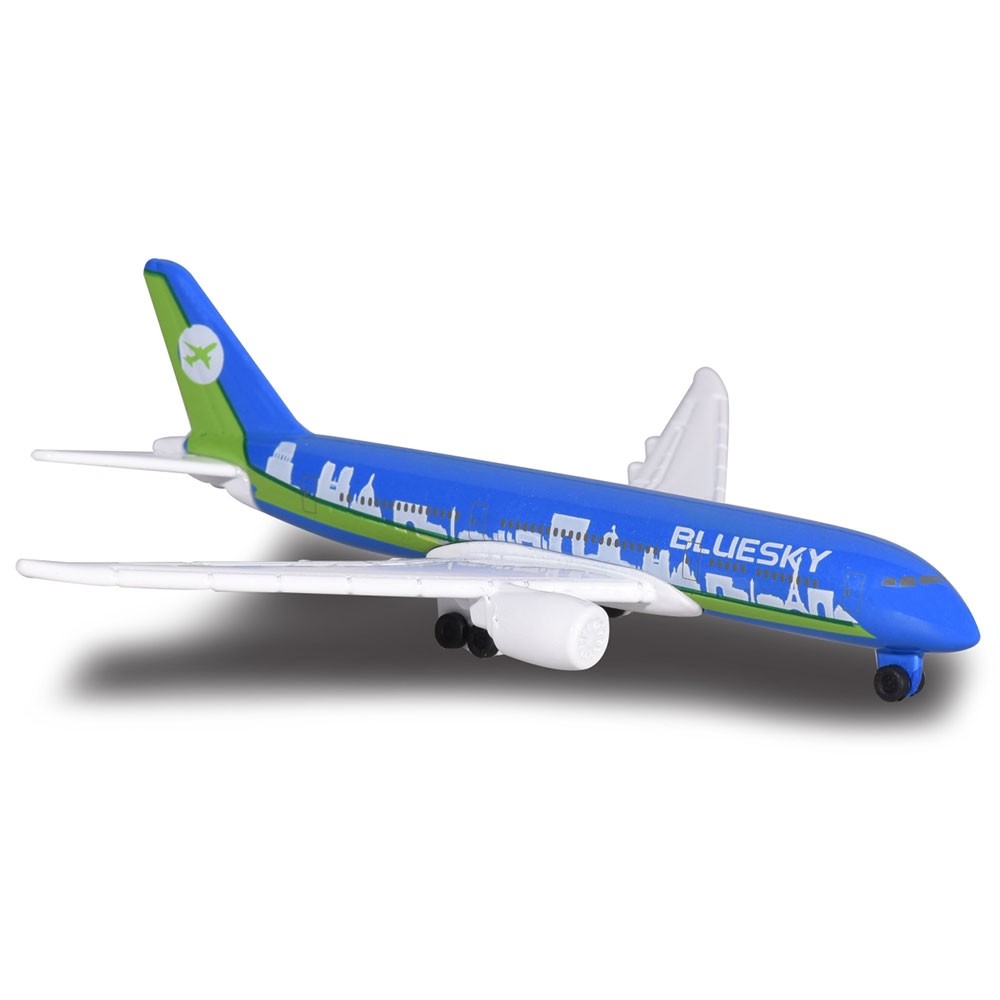 Set Majorette Big Airport Blue Sky cu 12 piese image 1