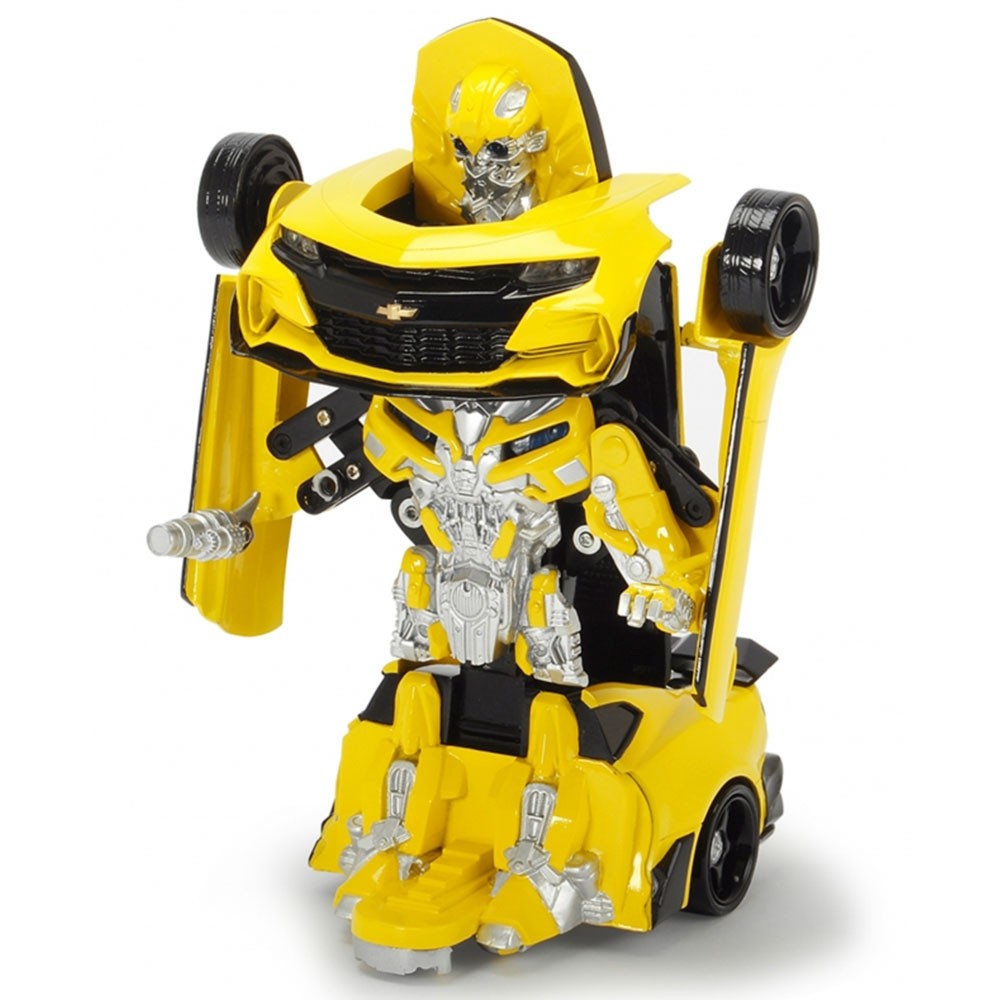 Masina robot transformabil Dickie Toys Bumblebee Transformers Robot Fighter image 1