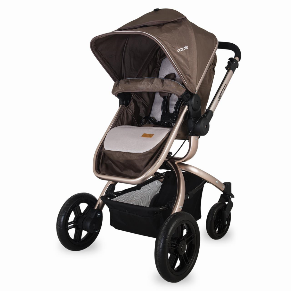 Carucior transformabil 3 in 1 COCCOLLE Oro image 4