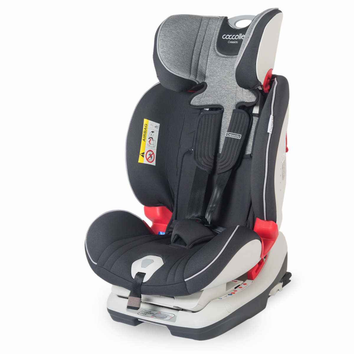 Scaun auto cu Isofix grupa 0-36 kg Coccolle Cressida Negru image 2