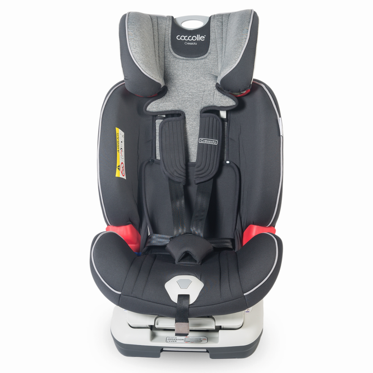 Scaun auto cu Isofix grupa 0-36 kg Coccolle Cressida Negru image 3