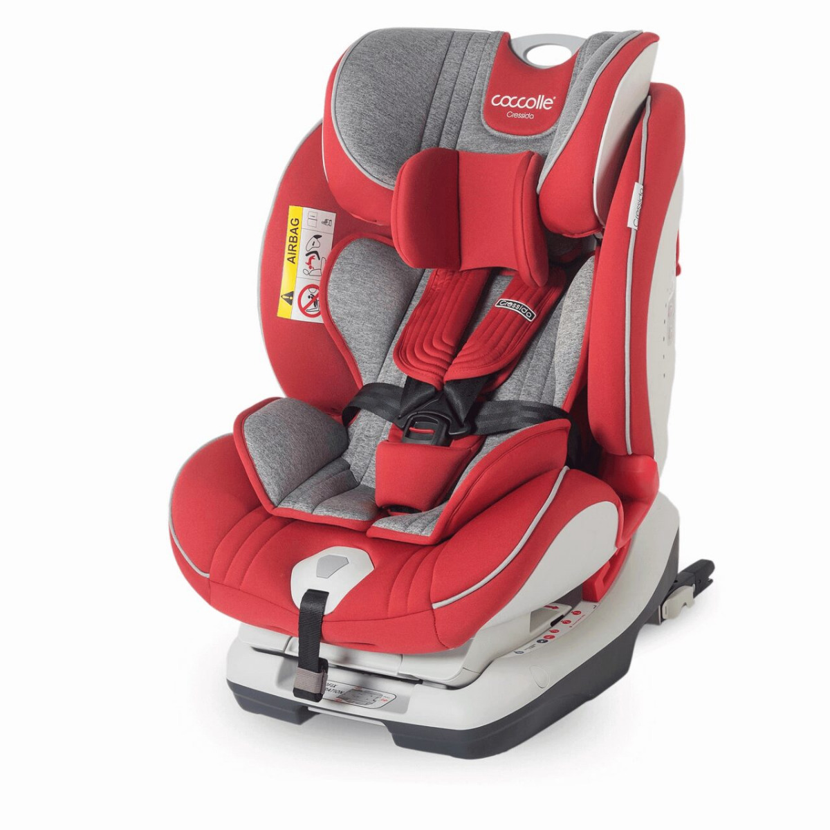 Scaun auto cu Isofix grupa 0-36 kg Coccolle Cressida Rosu