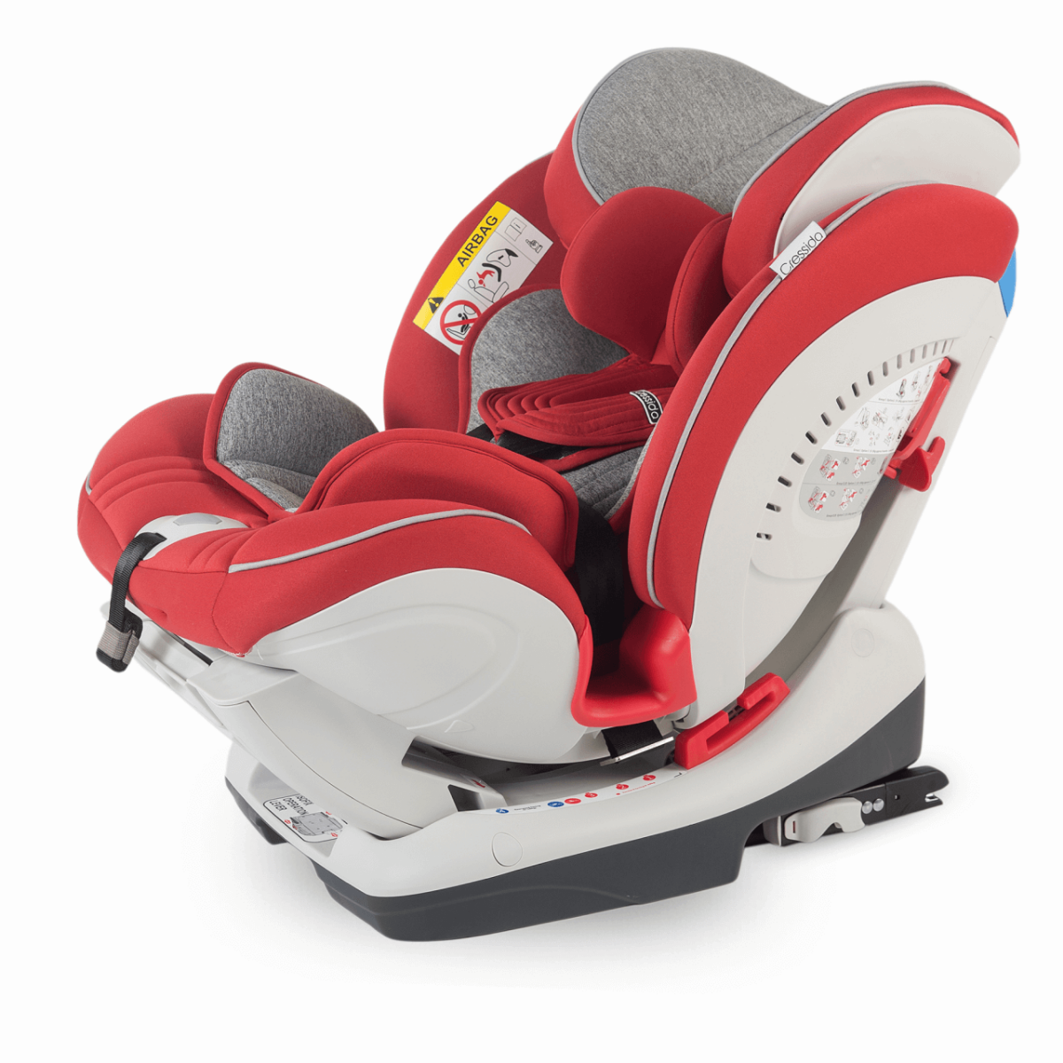 Scaun auto cu Isofix grupa 0-36 kg Coccolle Cressida Rosu image 1