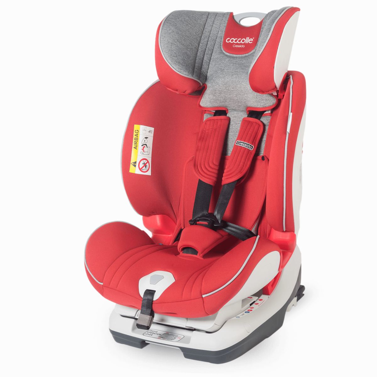 Scaun auto cu Isofix grupa 0-36 kg Coccolle Cressida Rosu image 2